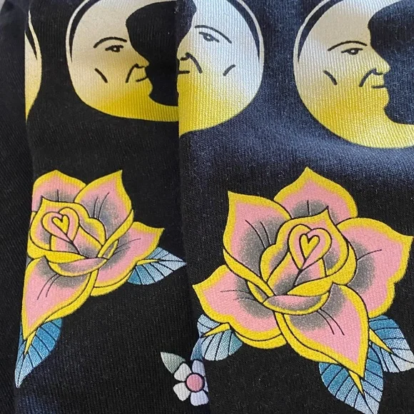 Wildfox Cotton Stretch Stretch Waistband Print Sides Sweatpants NWT - Picture 13 of 16